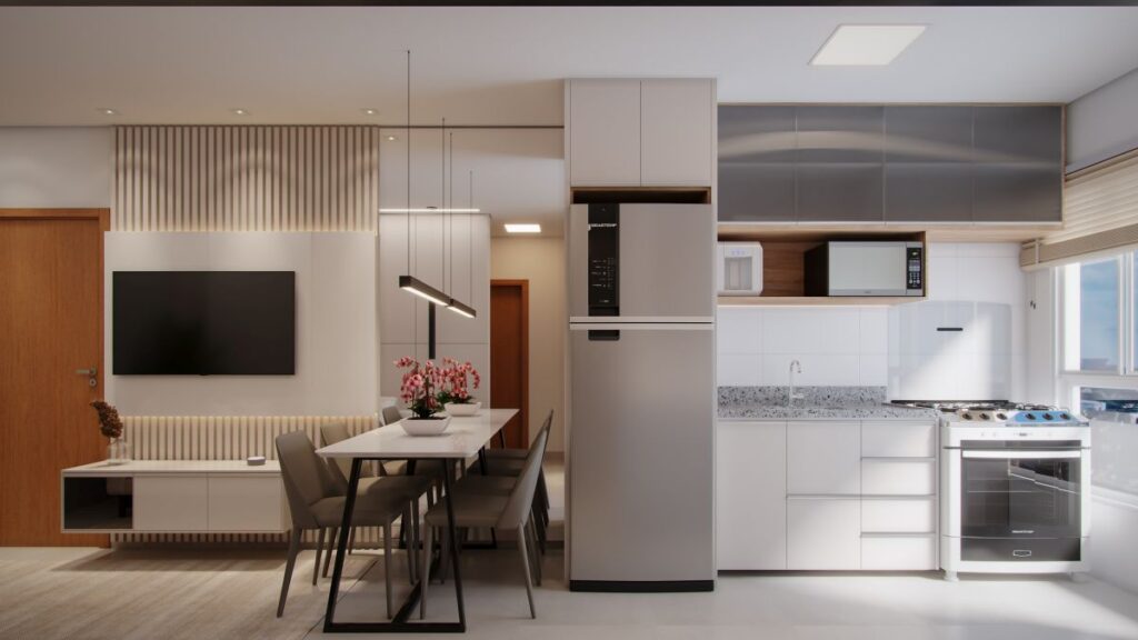 Sala de Estar / Cozinha